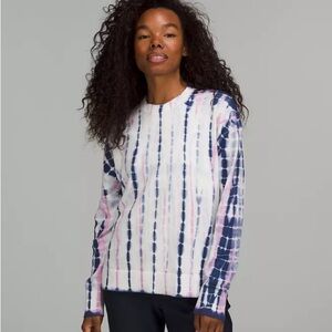 Lululemon Tie Dye Crewneck Sweater